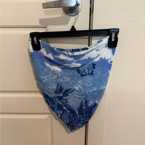 Free People Sky Patterned Tube top